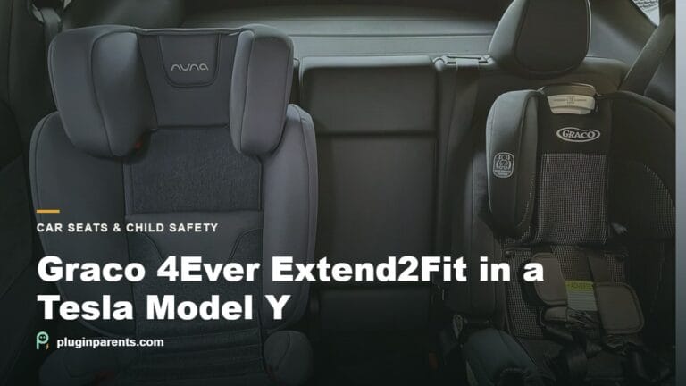 Graco 4Ever Extend2Fit in a Tesla Model Y