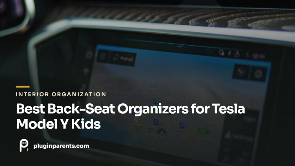 Best Back-Seat Organizers for Tesla Model Y Kids
