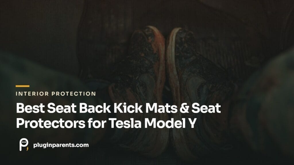 Best Seat Back Kick Mats & Seat Protectors for Tesla Model Y